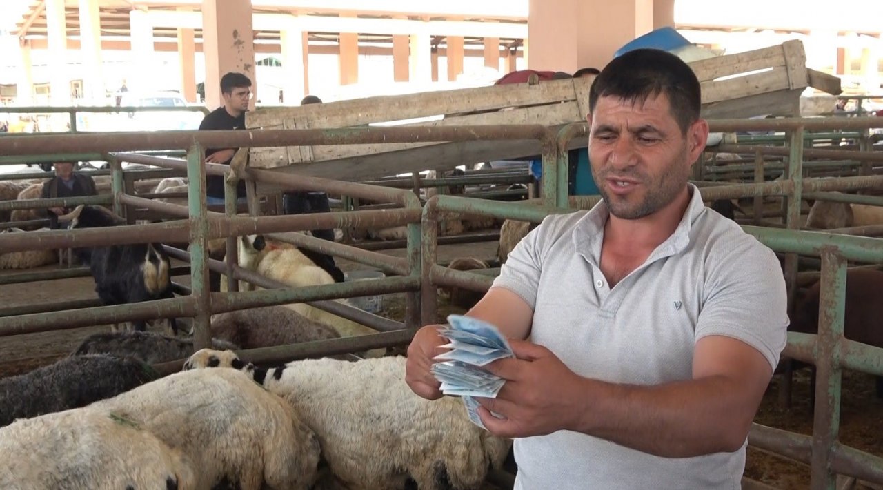 Hayvan pazarında sıkı pazarlıklar devam ediyor