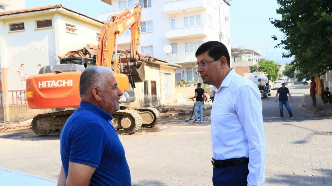 Başkan Özcan Zafer Mahallesi’nin sorununa neşter vurdu