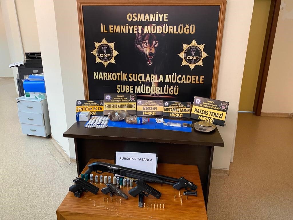 Osmaniye’de uyuşturucu operasyonları:26 gözaltı