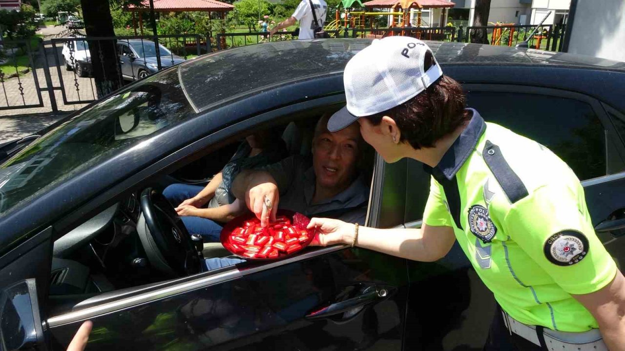 Ordu’da bayram tatiline çıkanlara ‘Bu Yolda Sana Çok Güveniyoruz’ denetimi