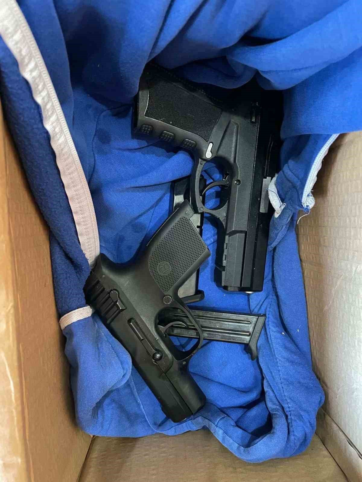 Sinop’ta silah kaçakçılığı operasyonu