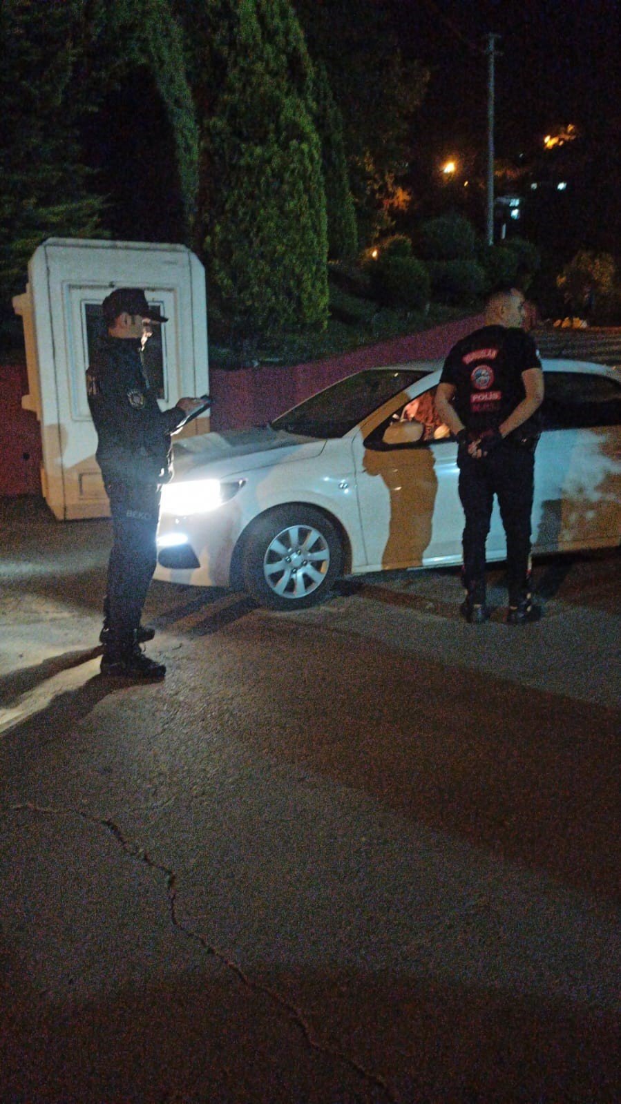 Polisten asayiş ve trafik uygulaması