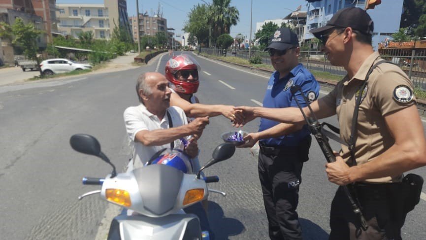 Köşk emniyetinden şeker tadında uygulama