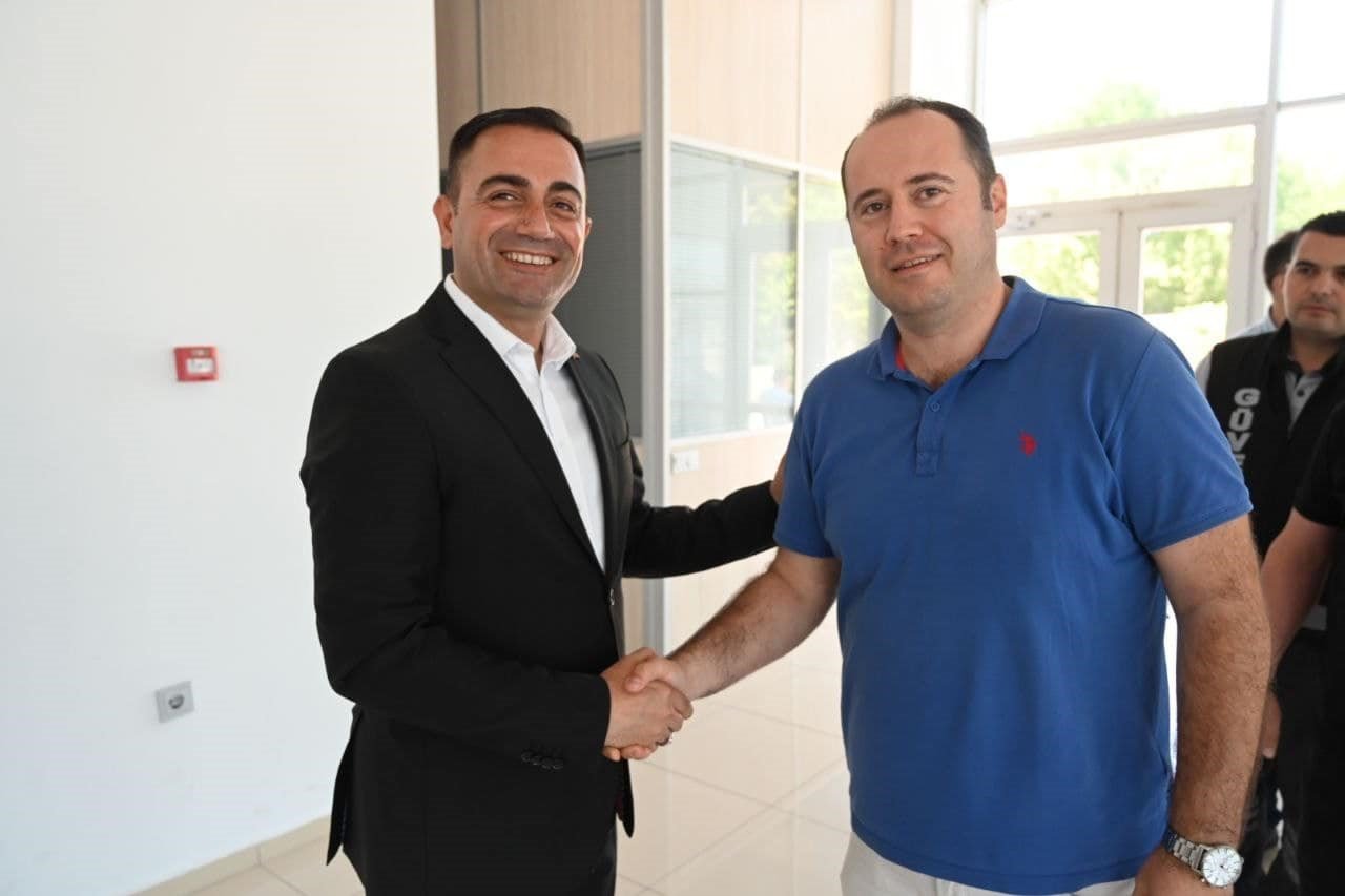 Başkan Erdoğan, belediye personeliyle bayramlaştı