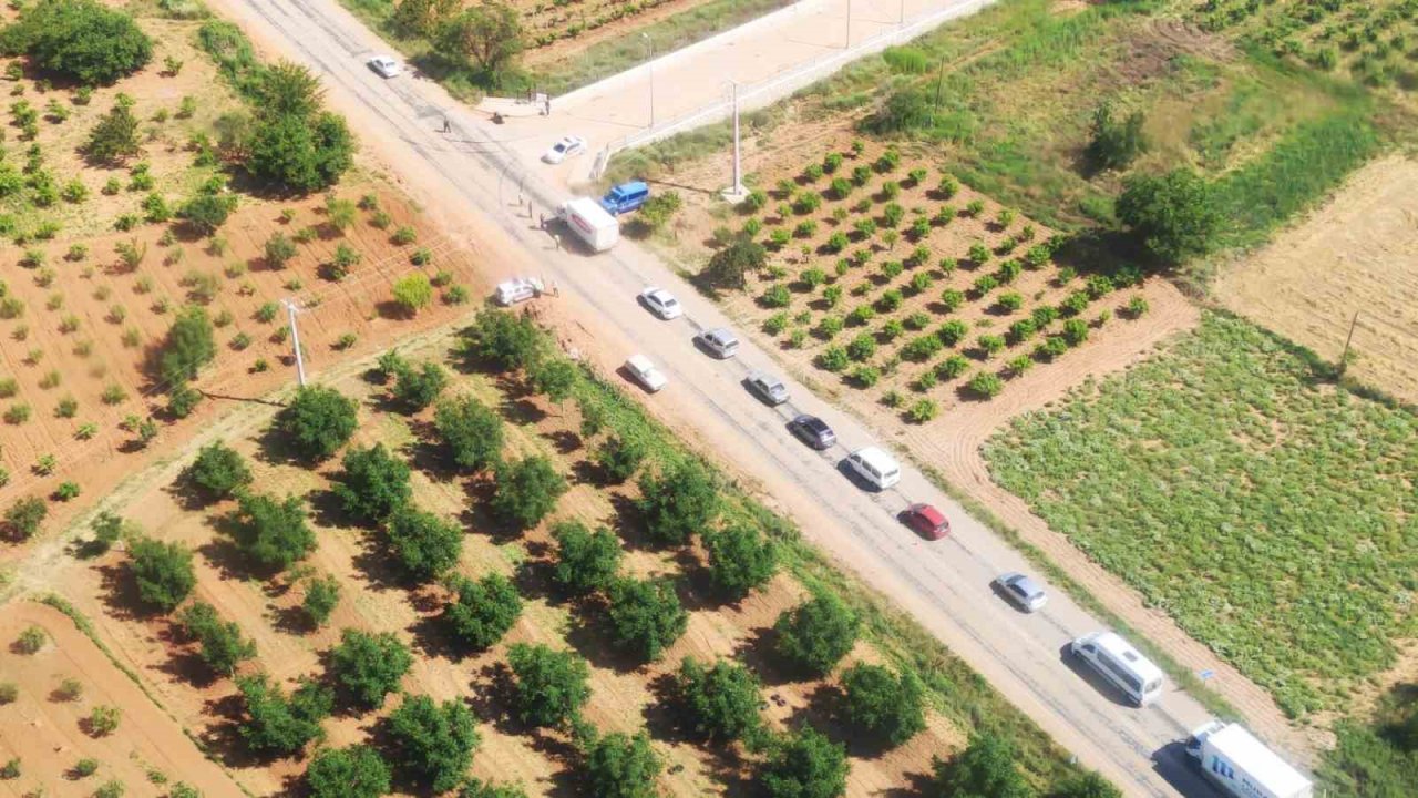 Bayram trafiğine havadan helikopterli denetim