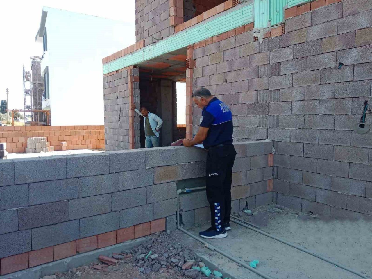 Didim’de inşaat yasağına yönelik denetim çalışmaları sürüyor