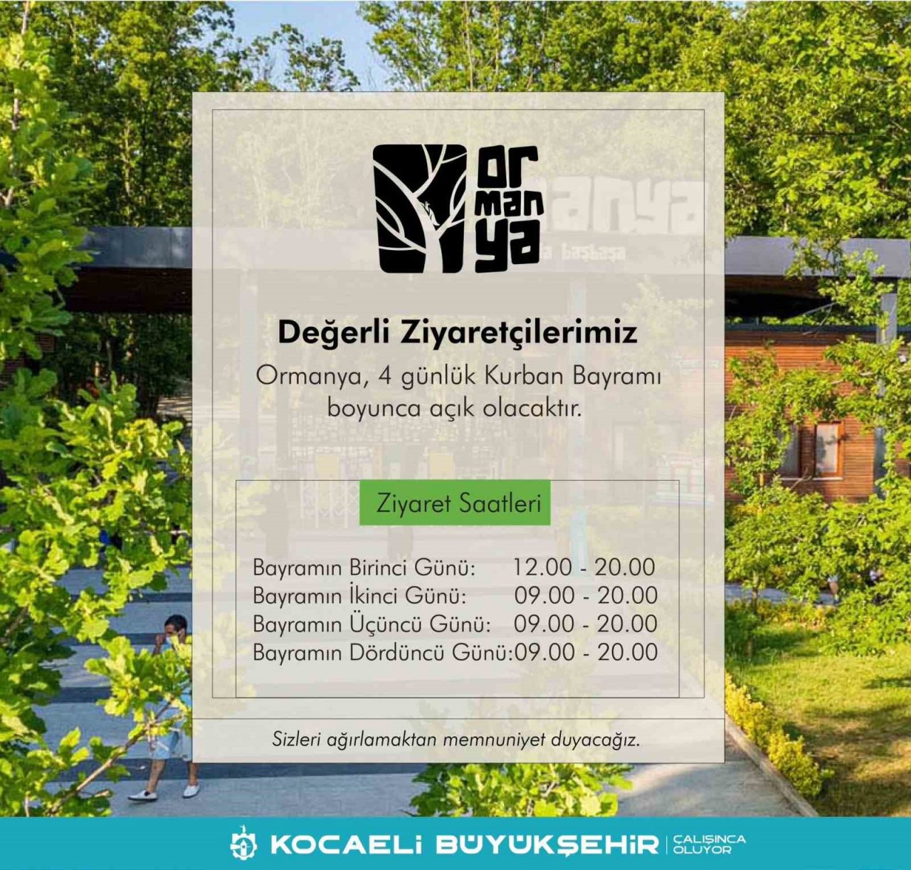 Avrupa’nın en büyük doğal yaşam parkı Ormanya, bayrama hazır