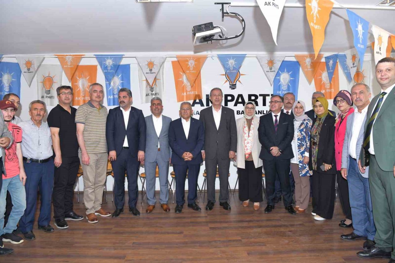 Akar ve Büyükkılıç’tan Develi ile Hacılar’a ’teşekkür’ ziyareti