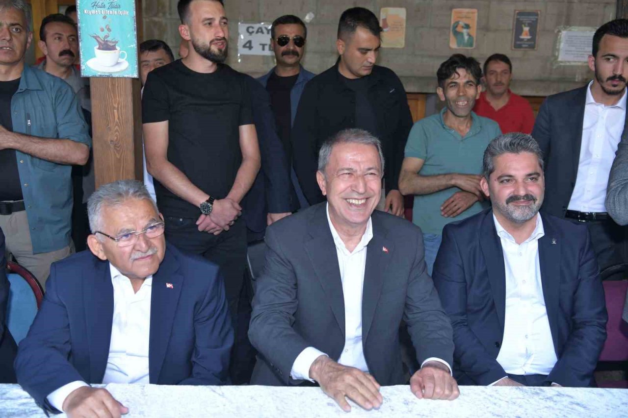 Akar ve Büyükkılıç’tan Develi ile Hacılar’a ’teşekkür’ ziyareti