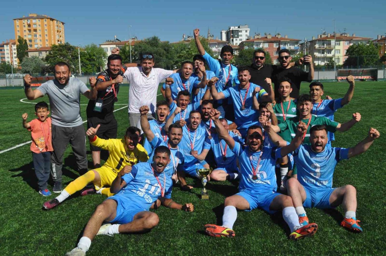 Kayseri 2. Amatör Küme’de şampiyonlar belli oldu