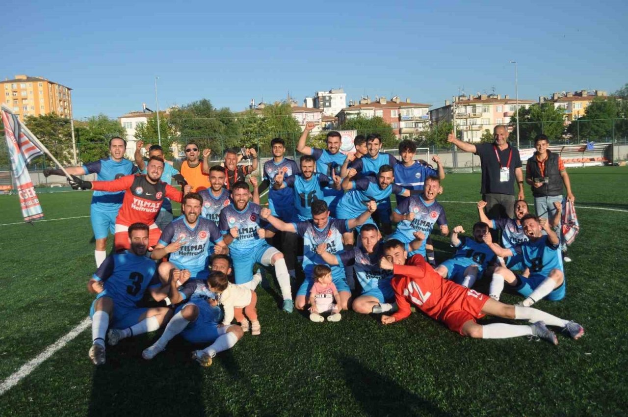 Kayseri 2. Amatör Küme’de şampiyonlar belli oldu