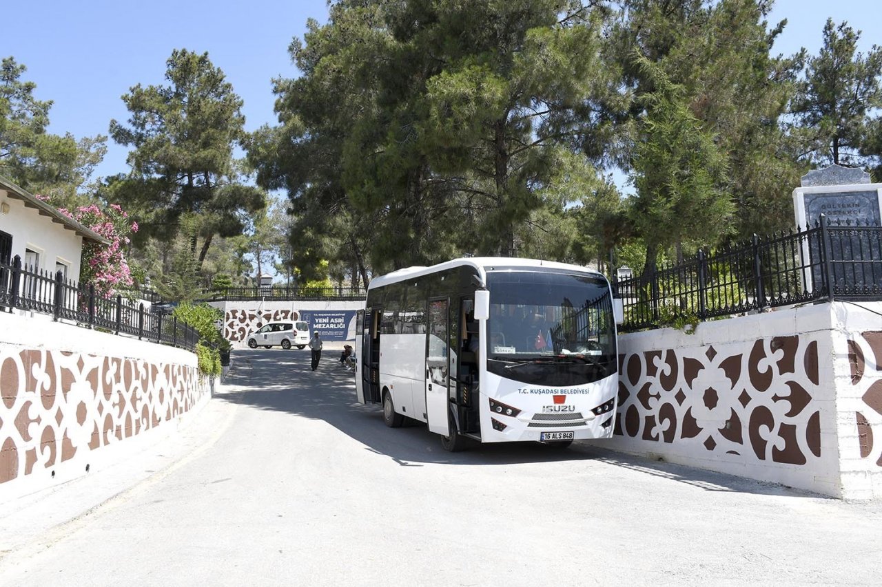 Kuşadası Belediyesi’nden ulaşım hizmeti