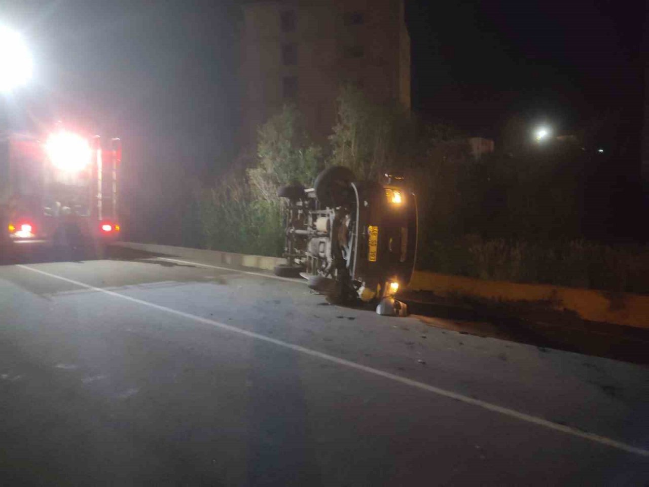 Malazgirt’te trafik kazası: 1 yaralı