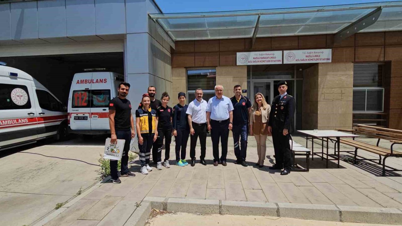 Nazilli’de ilçe protokolü bayramlaştı