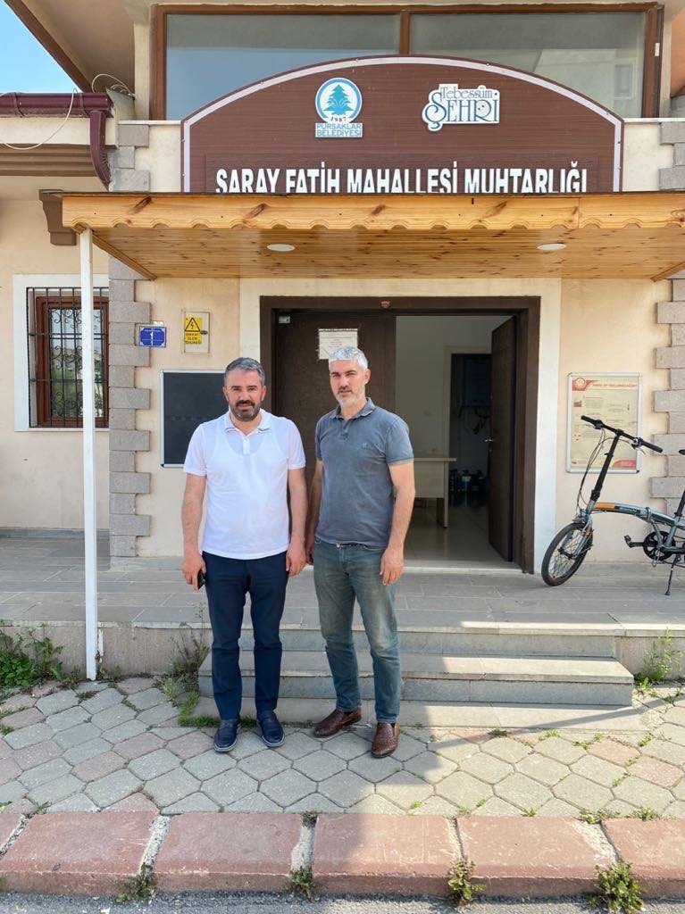 Ertuğrul Başkan’dan muhtarlara Kurban Bayramı ziyareti