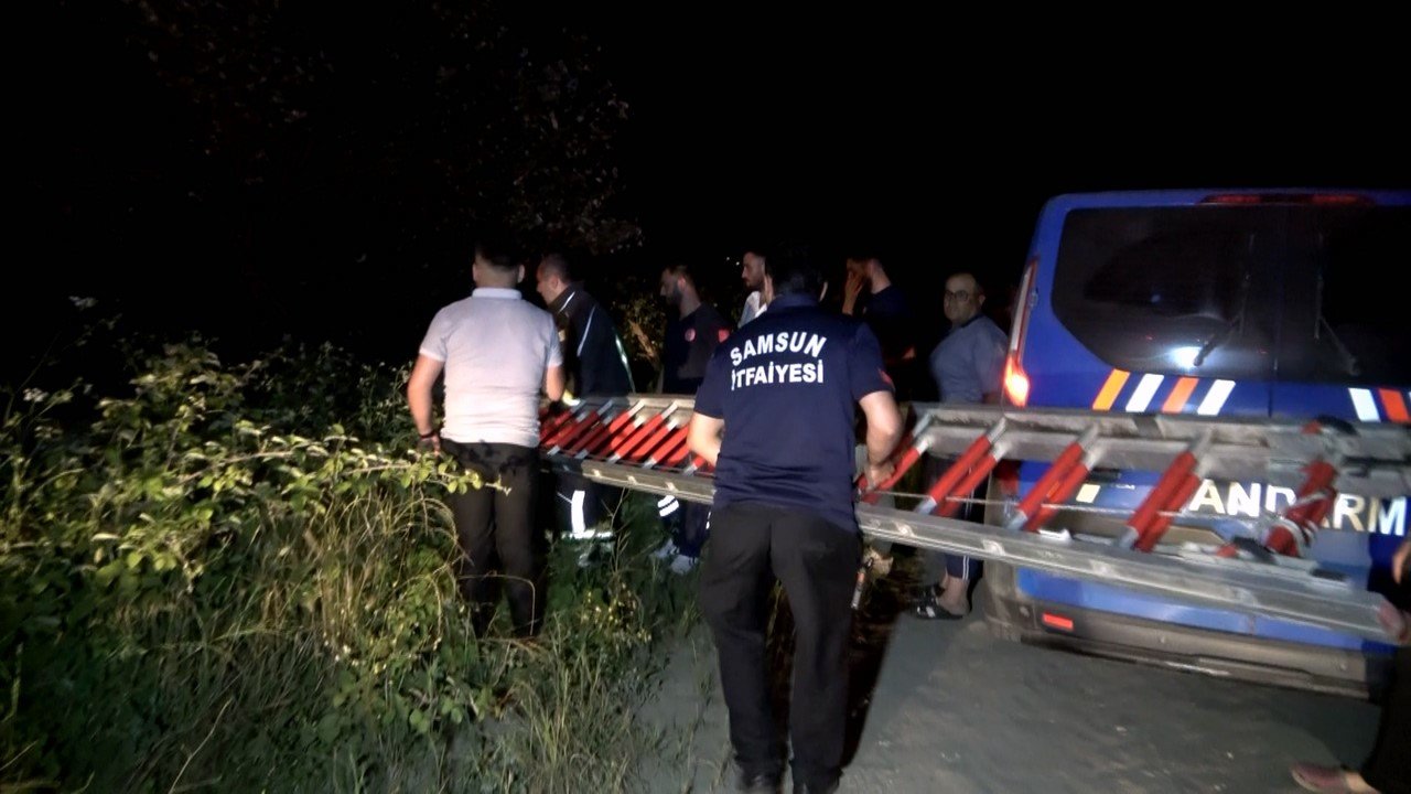 "Kanala düştüm" ihbarı ekipleri seferber etti