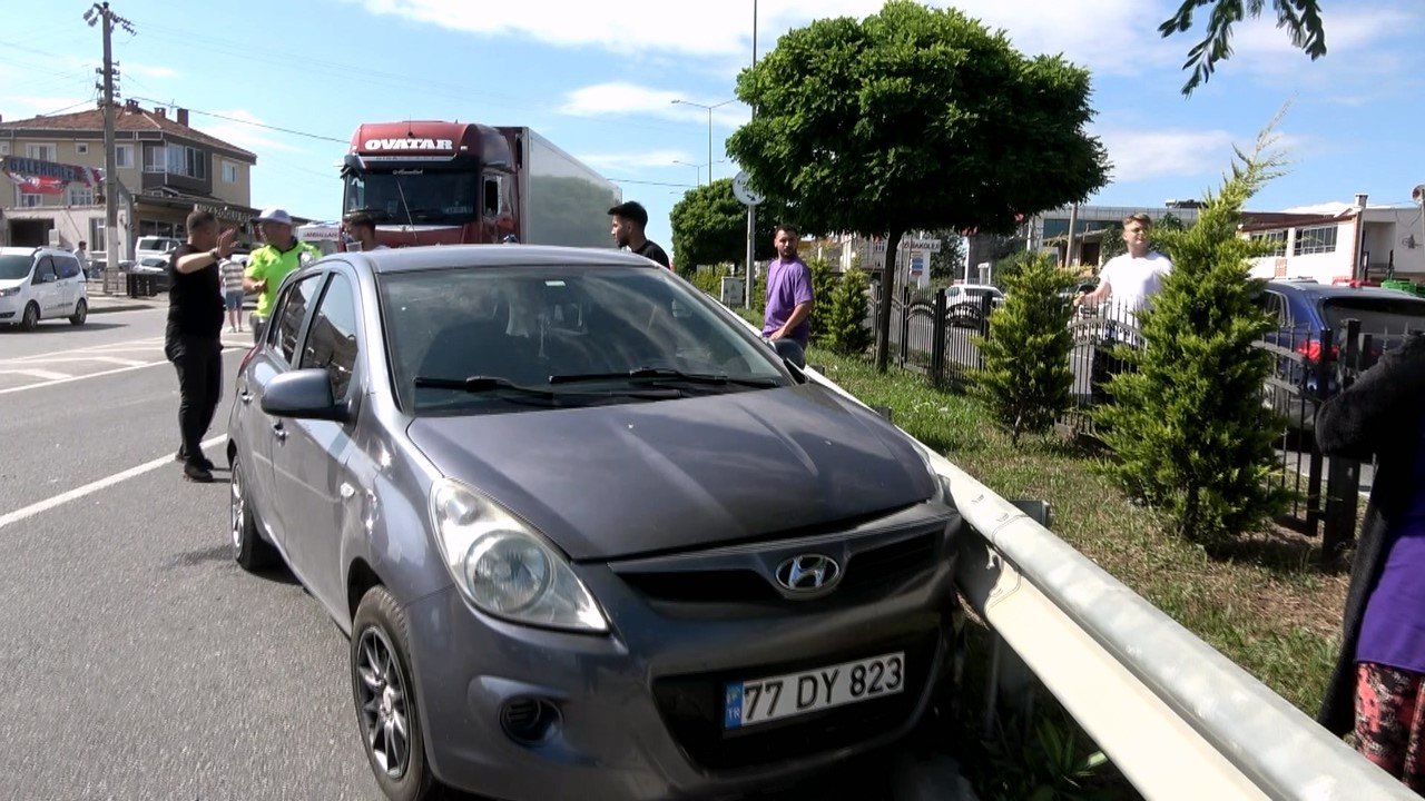 Bafra’da kaza: 5 yaralı