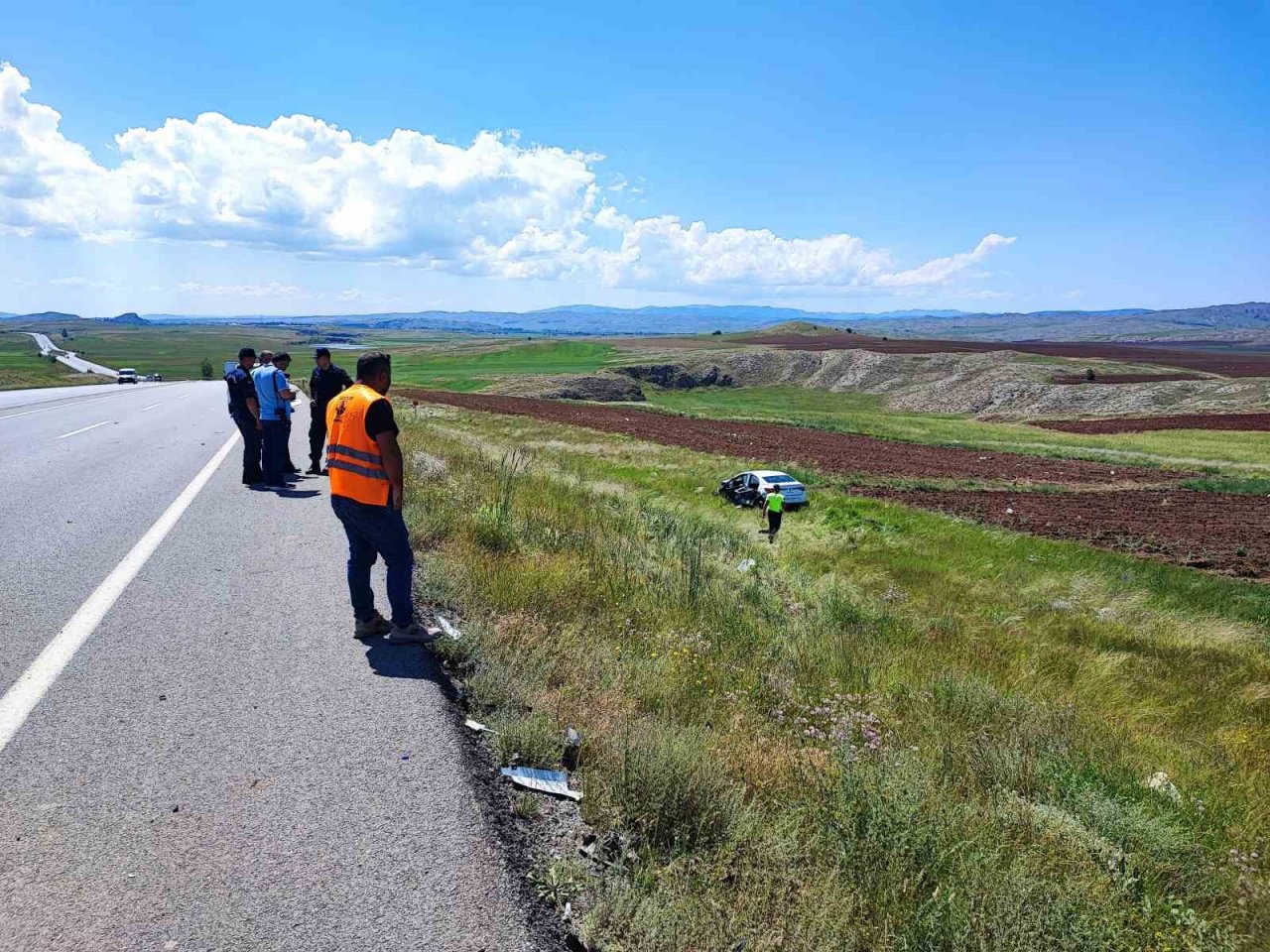 Bayram yolunda kaza 9 yaralı