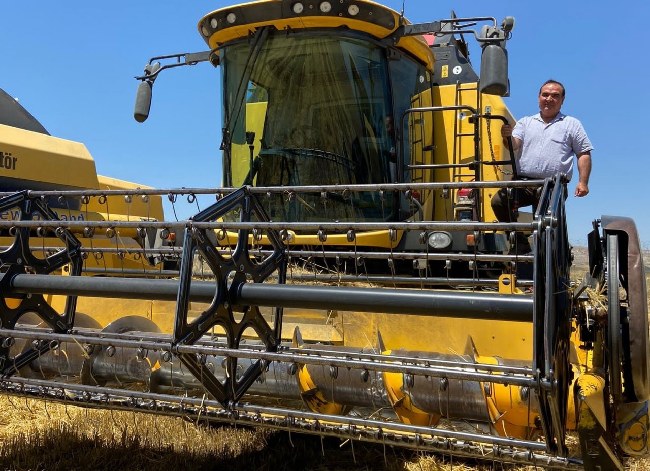 Sultansuyu TİGEM’de hasat mevsimi