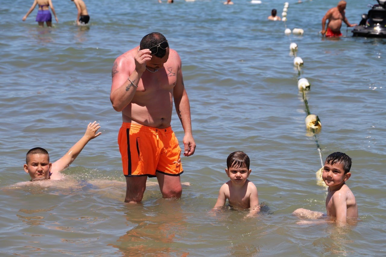 Bayramın ilk günü o sahil doldu taştı