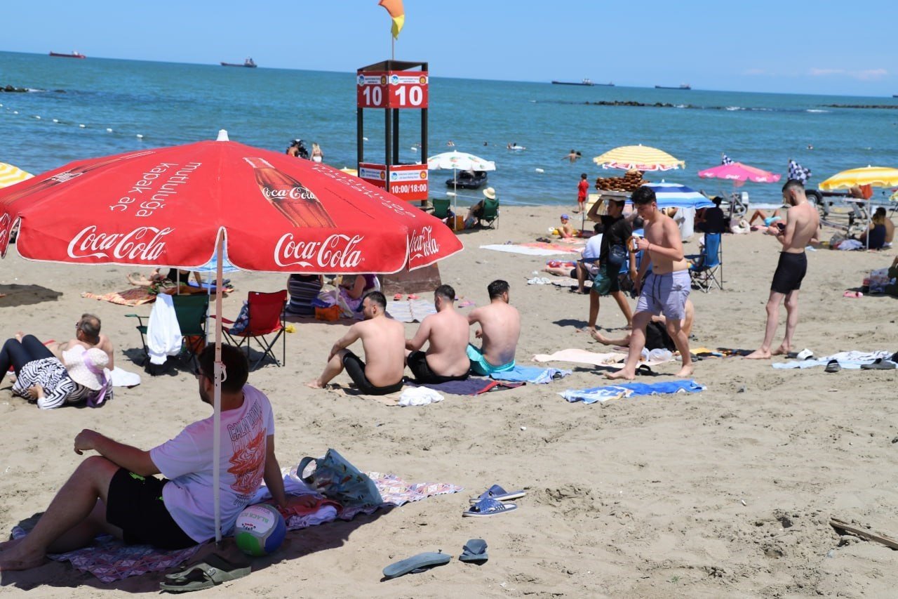 Bayramın ilk günü o sahil doldu taştı