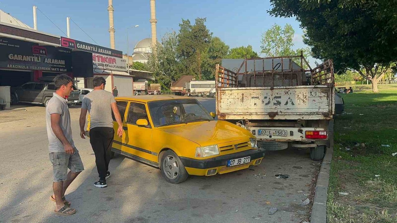 Kaskı sayesinde ölümden döndü