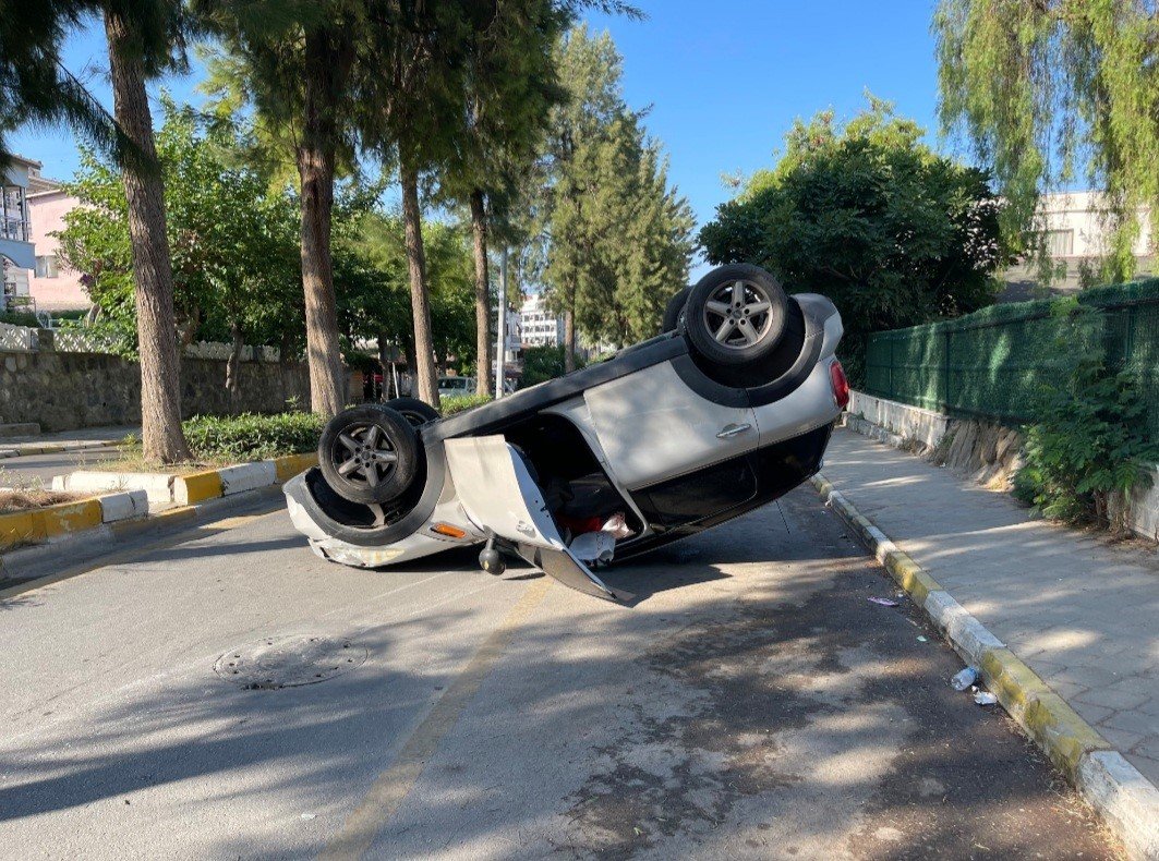 Kuşadası’nda Kurban Bayramı’nın ilk kazası alkollü sürücüden