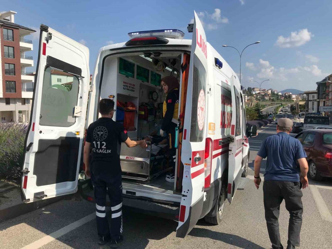 Bilecik’te bisikletten düşen çocuk yaralandı