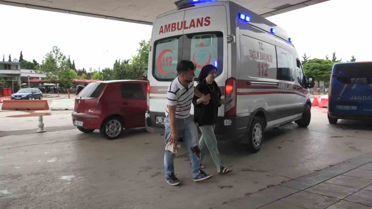 Acemi kasaplar hastanelik oldu