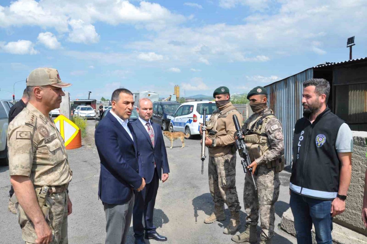 Kars’ta bayramda 765 kolluk kuvveti görev yapıyor