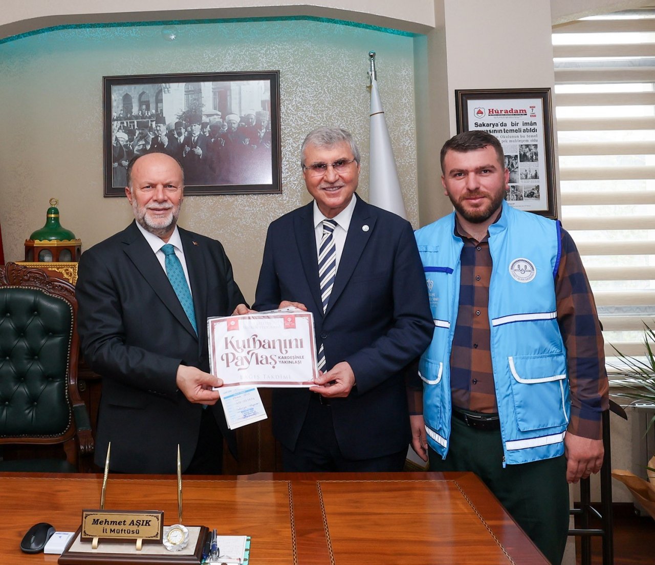 Başkan Yüce: “Bayramlar birlik ve beraberliğimizi güçlendirdiğimiz mübarek günlerdir”