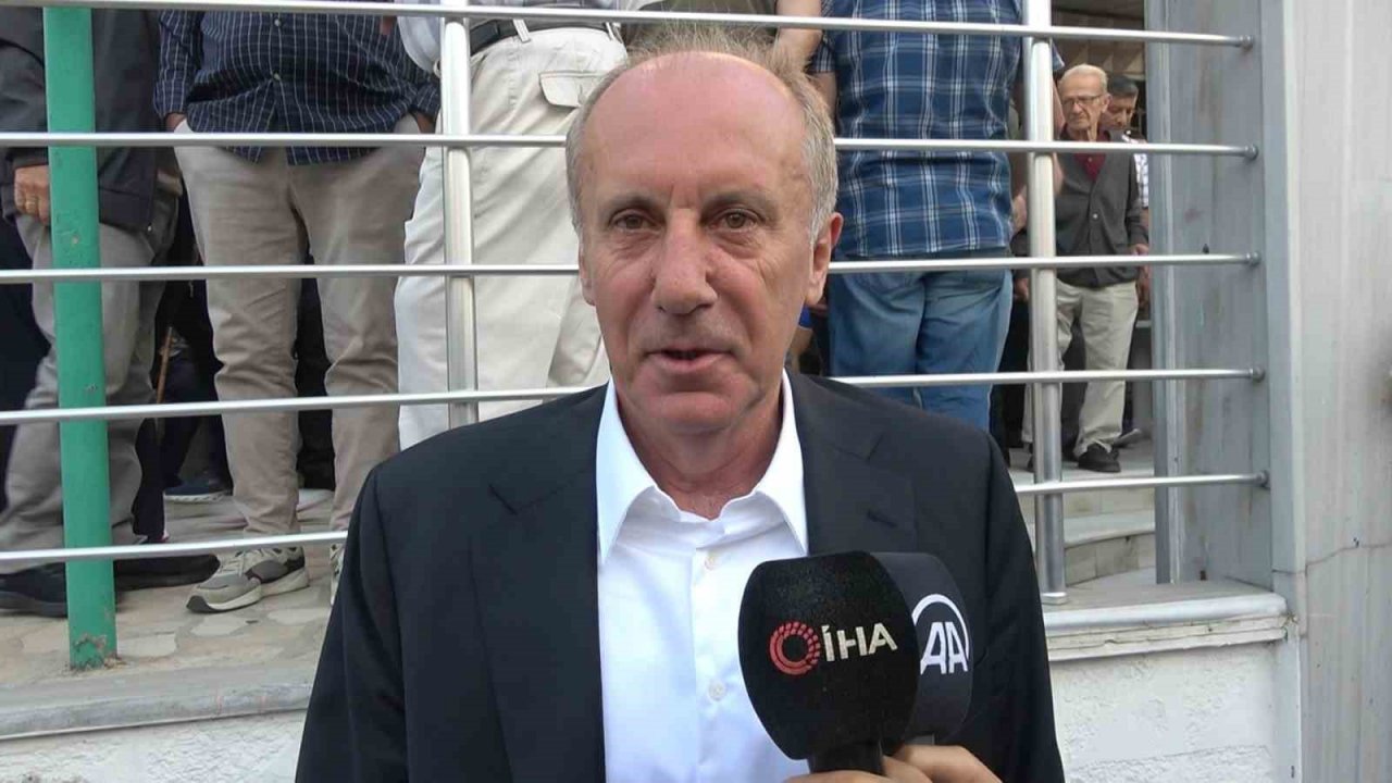 Muharrem İnce, bayram namazını köyünde kıldı