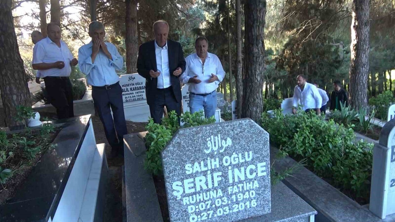 Muharrem İnce, bayram namazını köyünde kıldı