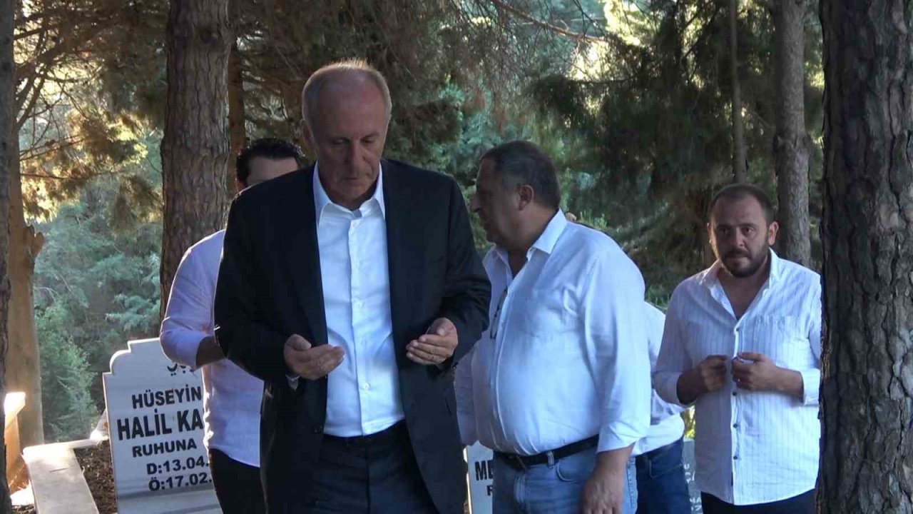 Muharrem İnce, bayram namazını köyünde kıldı