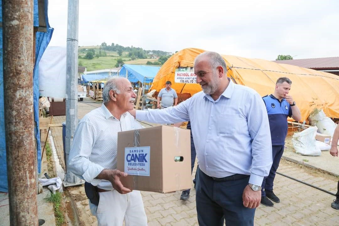 Canik’te besicilere hijyen paketi