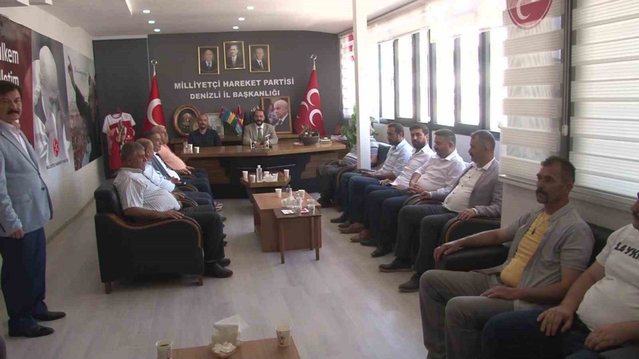 Denizli MHP ailesi bayramlaştı