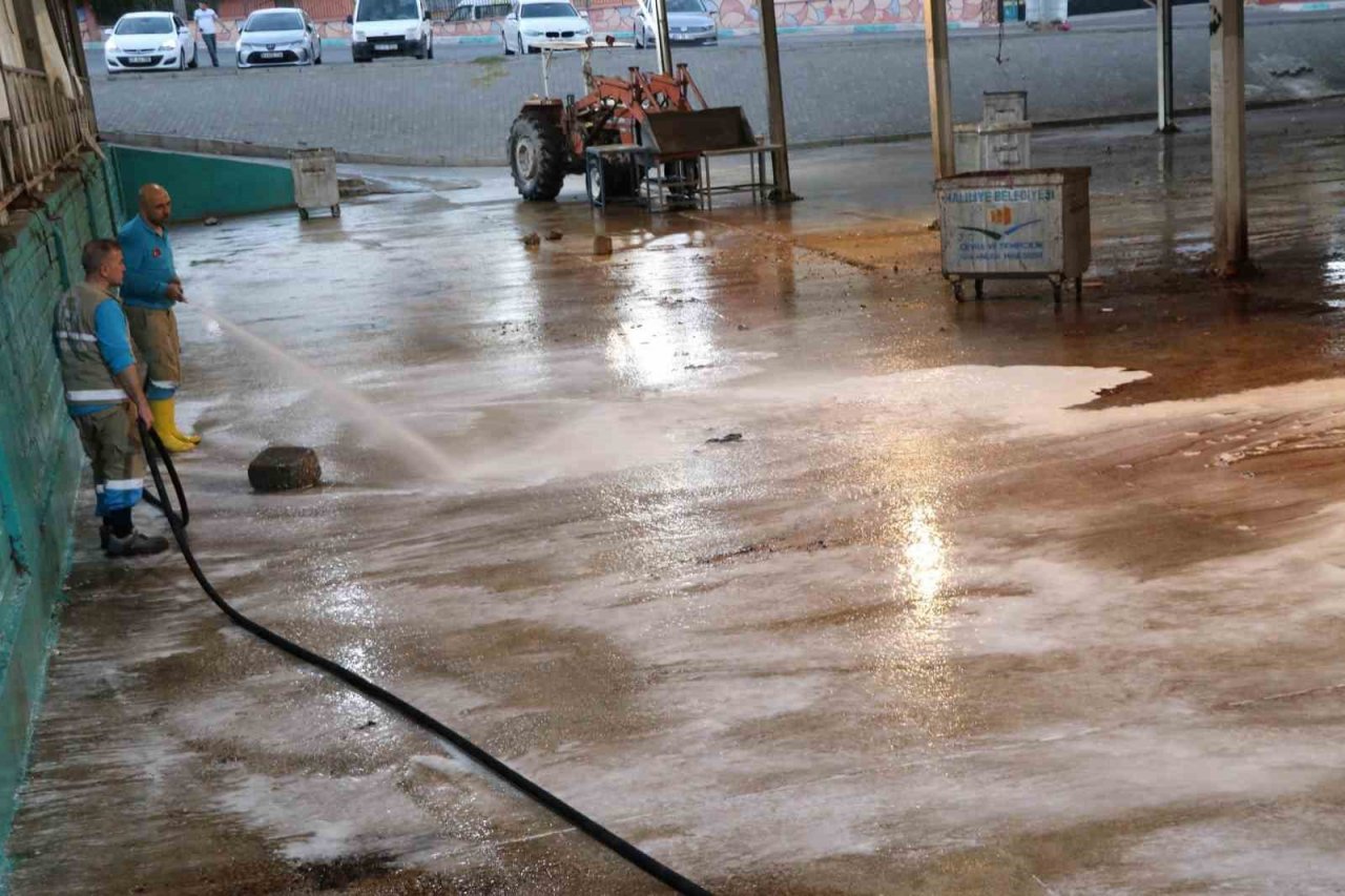 Haliliye Belediyesi Kurban Bayramında tam kadro sahada