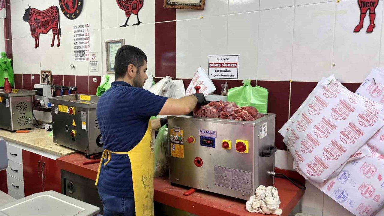 Kasaplardan dinlendirilmiş et uyarısı