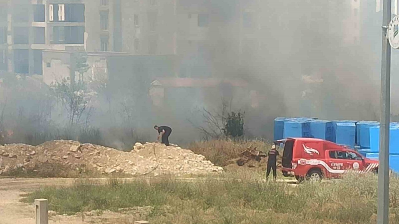 Malatya’da çıkan anız yangını söndürüldü