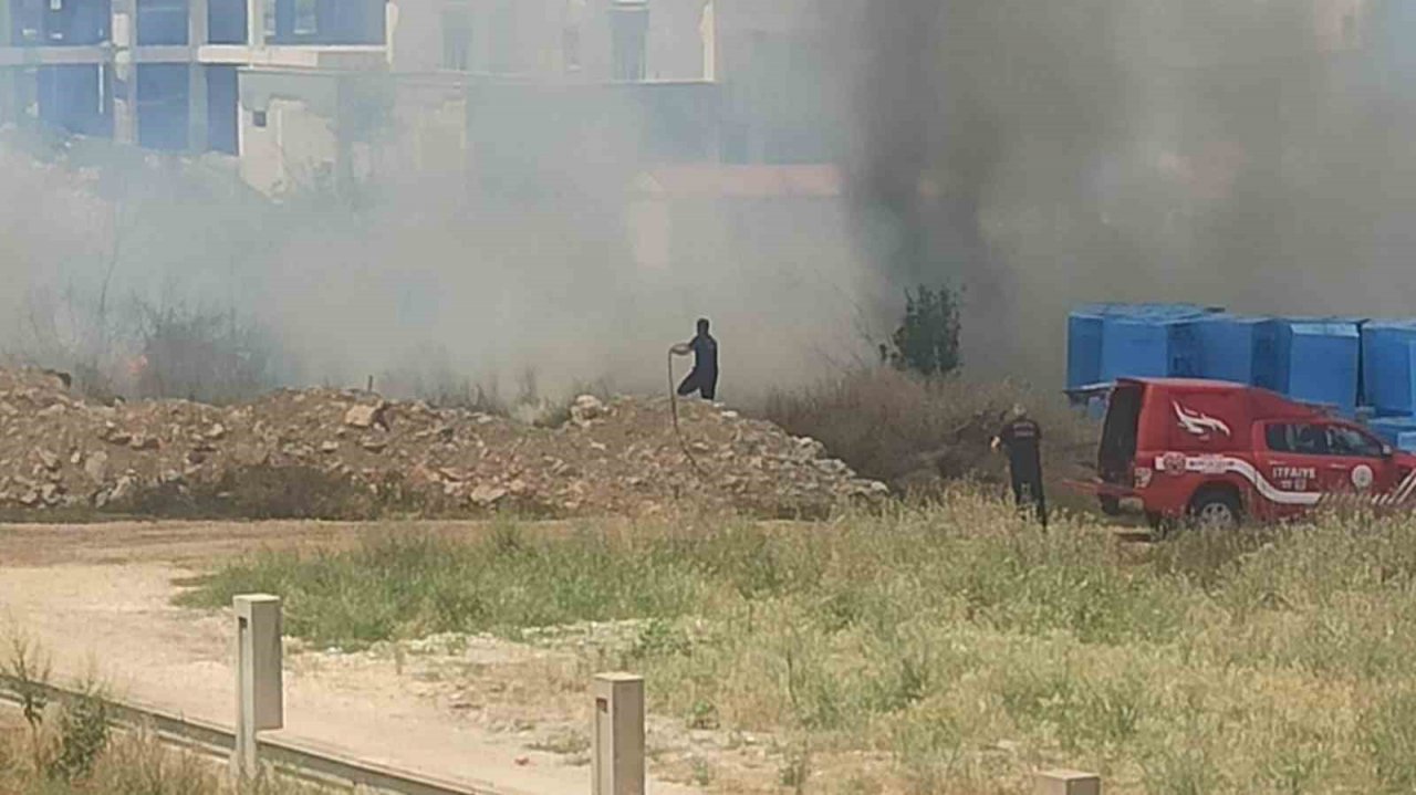 Malatya’da çıkan anız yangını söndürüldü