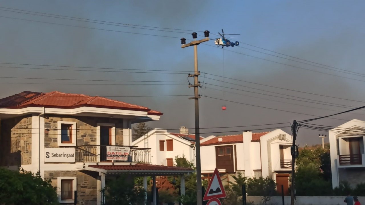 Datça’da orman yangını