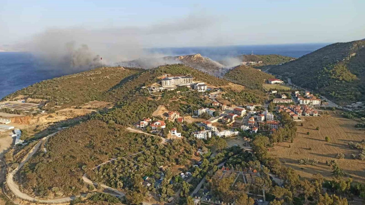 Datça’da orman yangını