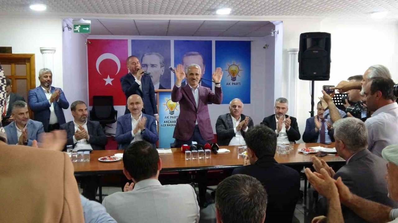 Bakan Uraloğlu’na memleketinde coşkulu karşılama