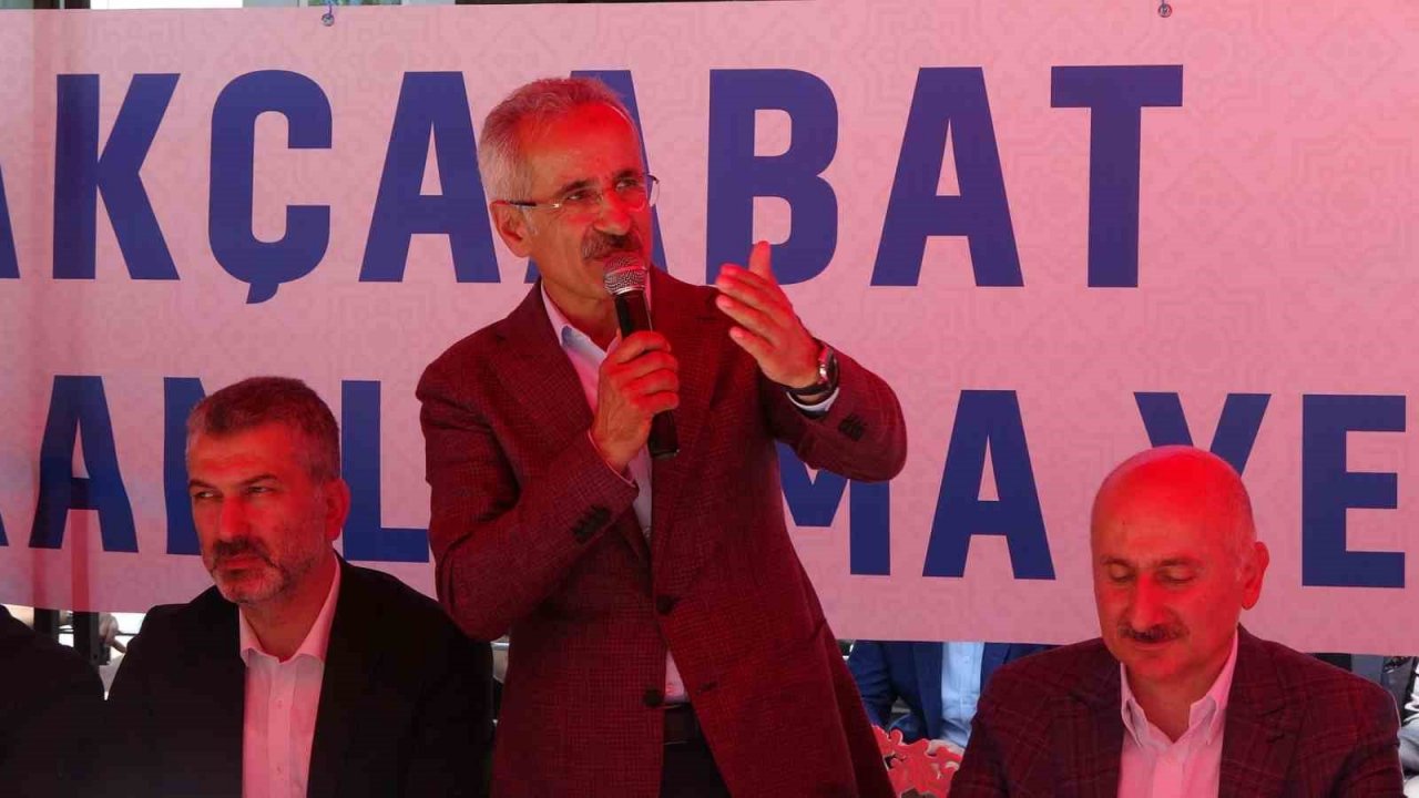 Bakan Uraloğlu’na memleketinde coşkulu karşılama