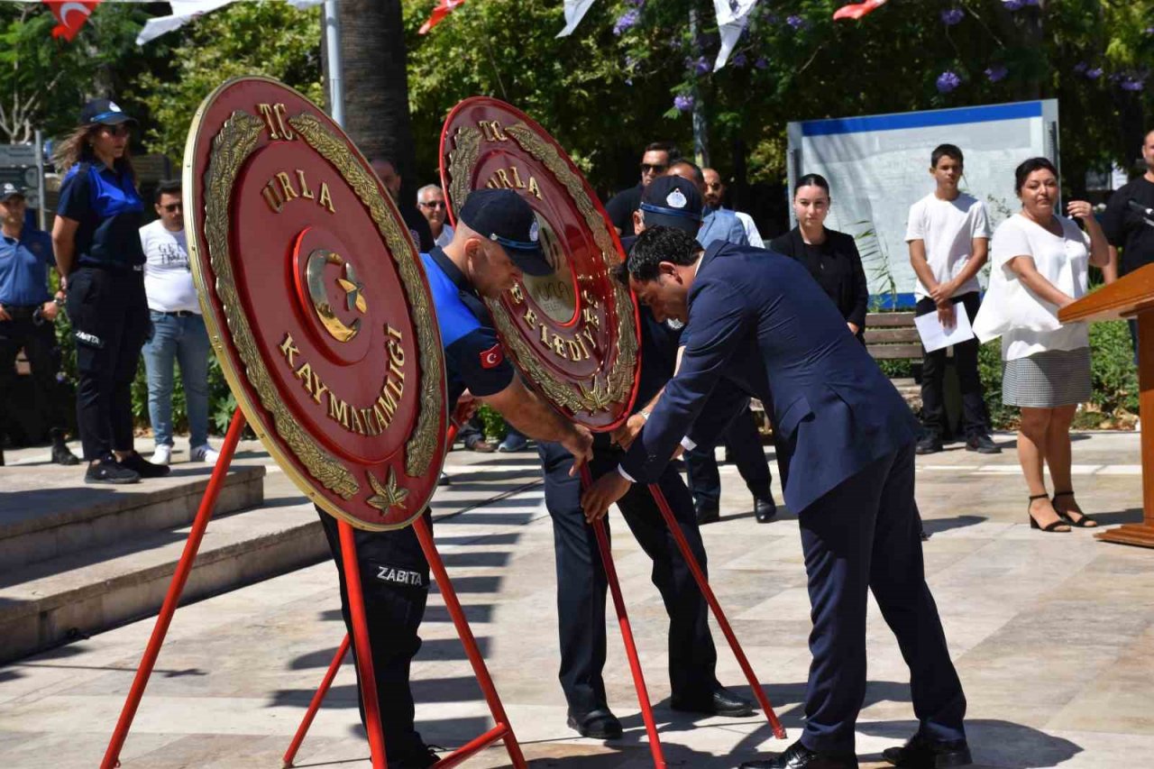 Atatürk’ün Urla’ya gelişinin 97. yılı coşkuyla kutlandı
