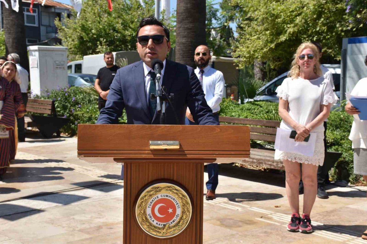 Atatürk’ün Urla’ya gelişinin 97. yılı coşkuyla kutlandı