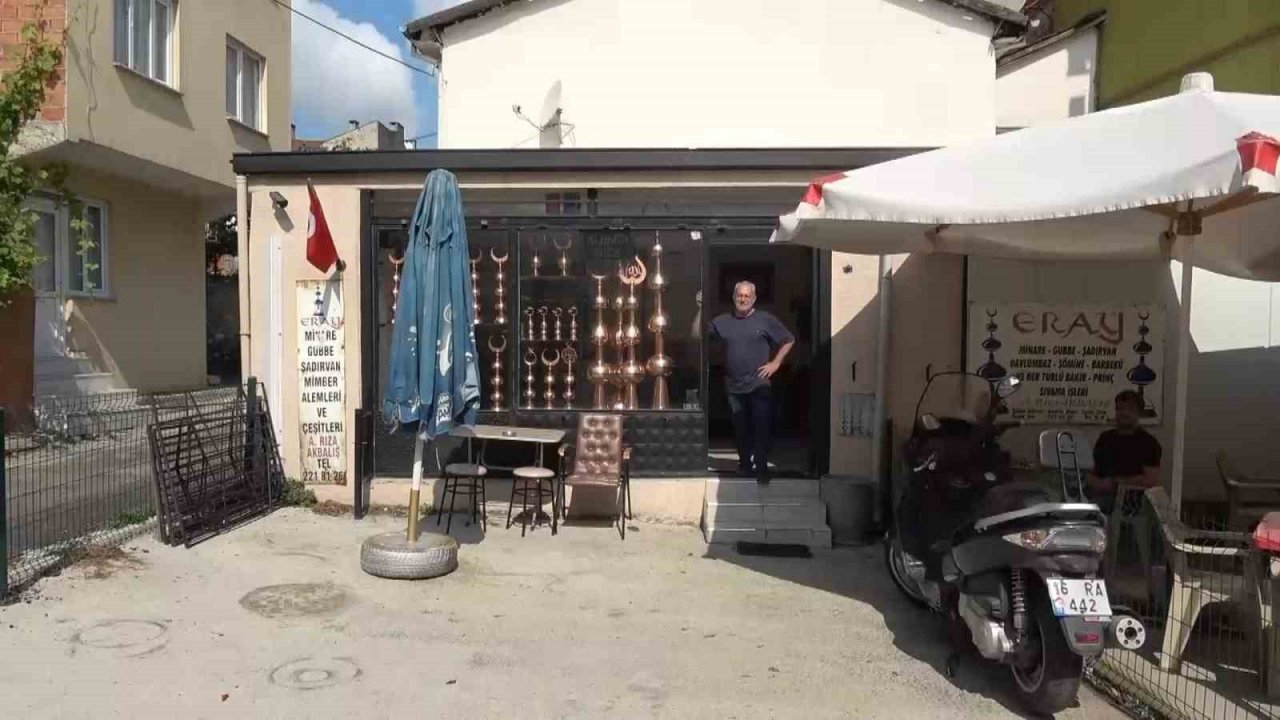 Türkiye’nin son 5 alemcisinden biri 120 yıllık aile mesleğini devam ettiriyor