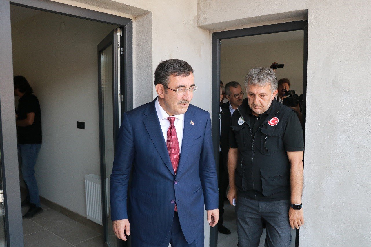 Cumhurbaşkanı Yardımcısı Yılmaz: "Afetlerin yaralarını hep birlikte sardık"