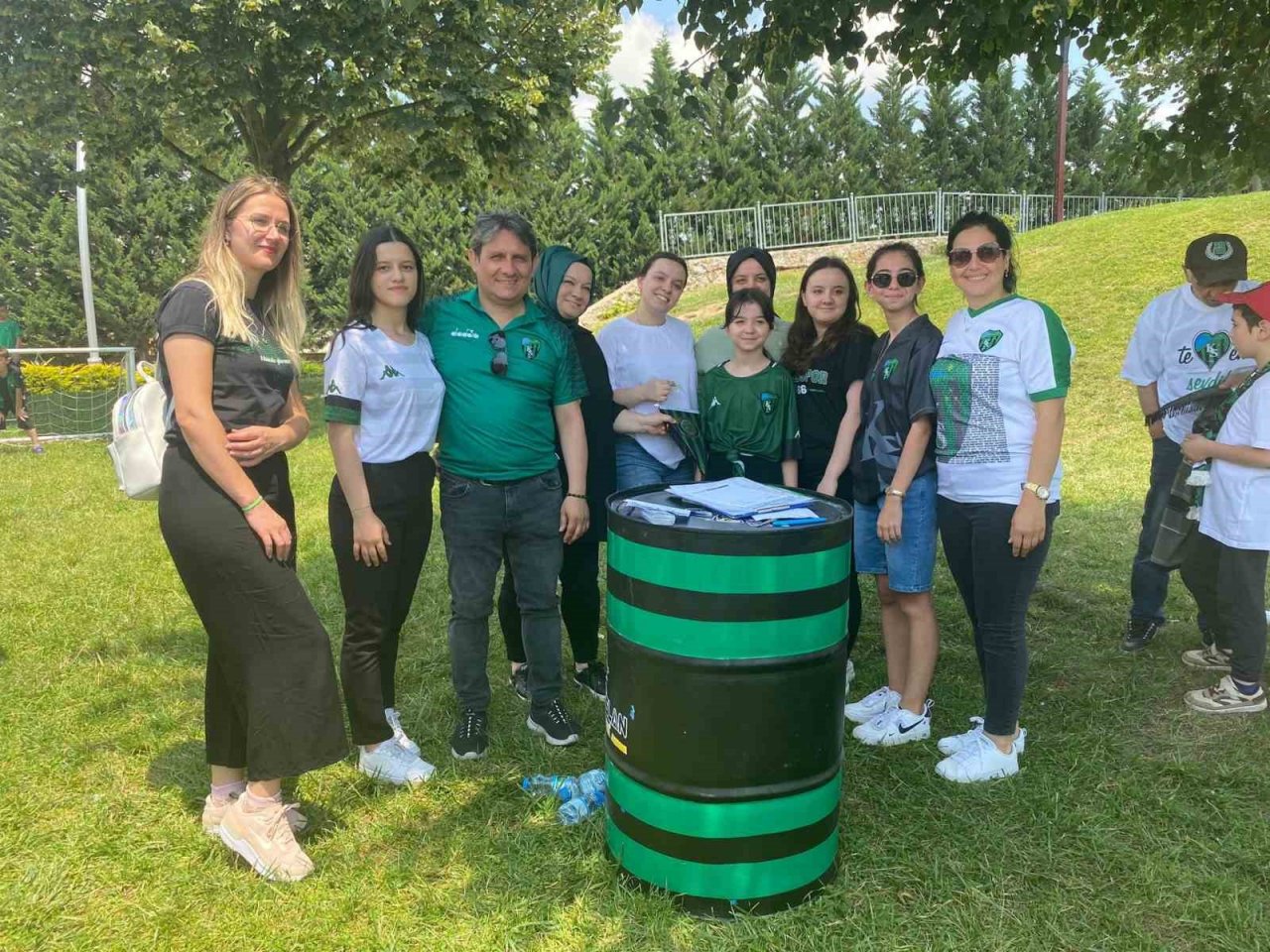 Kocaelisporlu taraftarlar sezonun yorgunluğunu attı