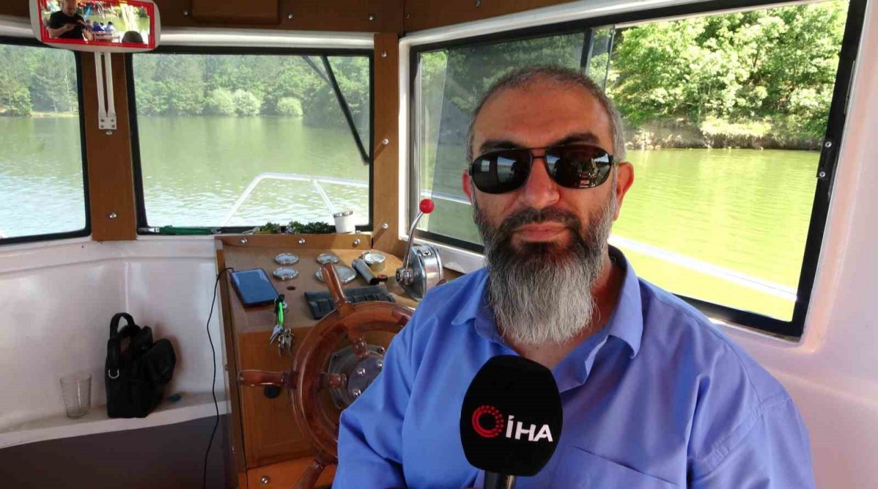 Denizi olmayan Kütahya’da ’Tekne turu’ keyfi
